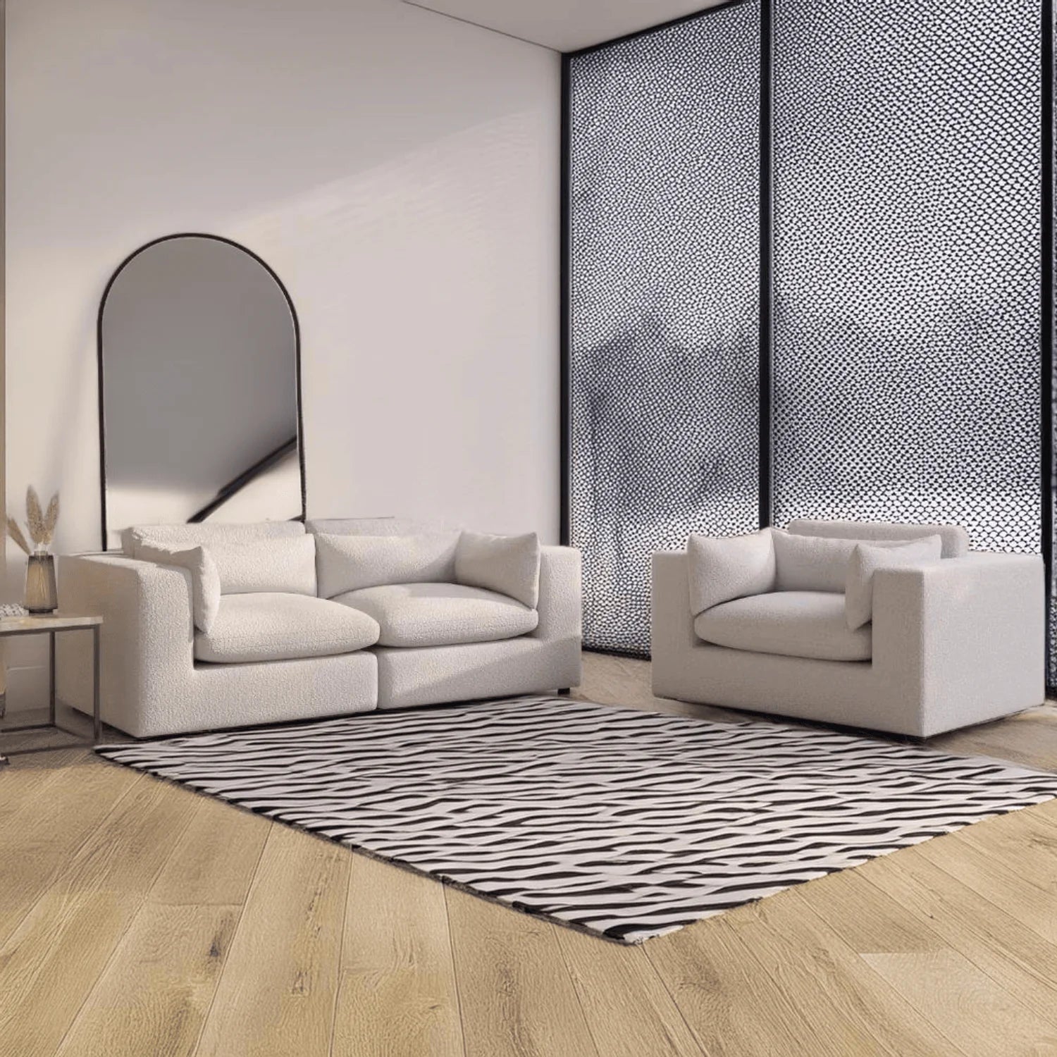 ENA 2 Seater Sofa + Loveseat – Feather Filled Comfort & Style