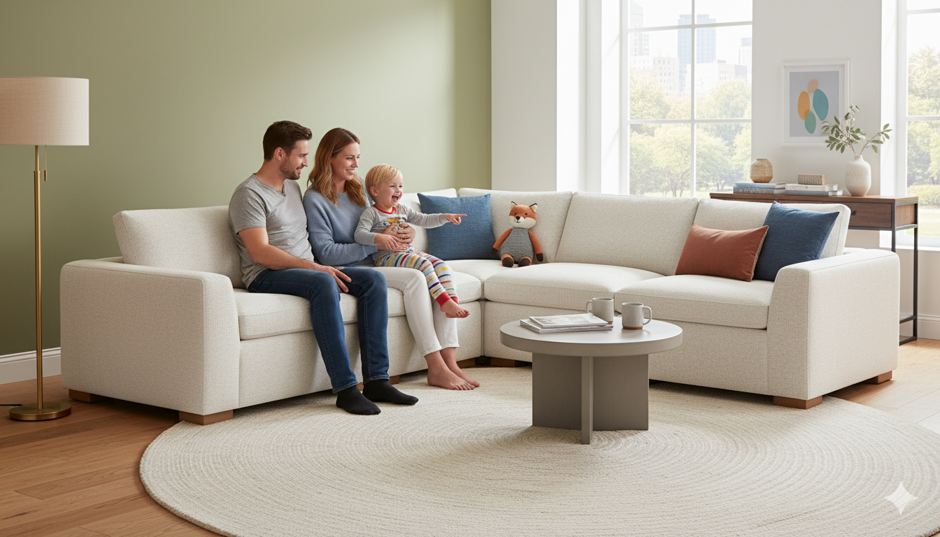 ELA  BUTTER SMALL SECTIONAL