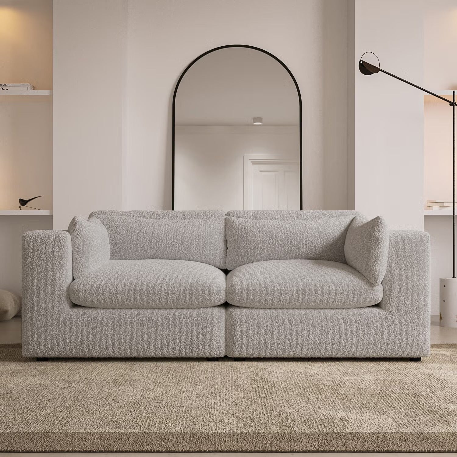ENA 2 Seater Modular Sofa – Feather Filled Comfort
