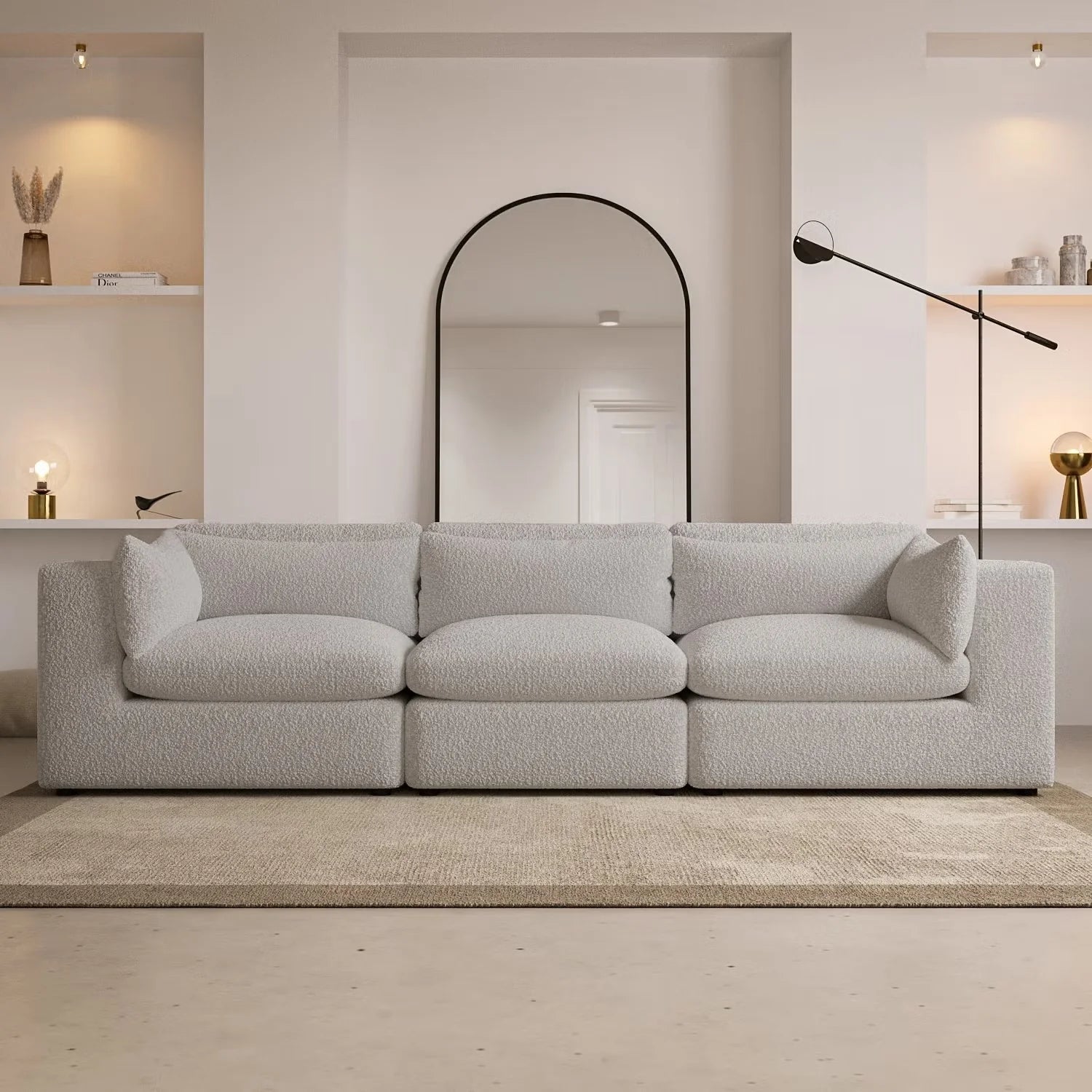 ENA 3 Seater Modular Sofa – Feather Filled Luxury