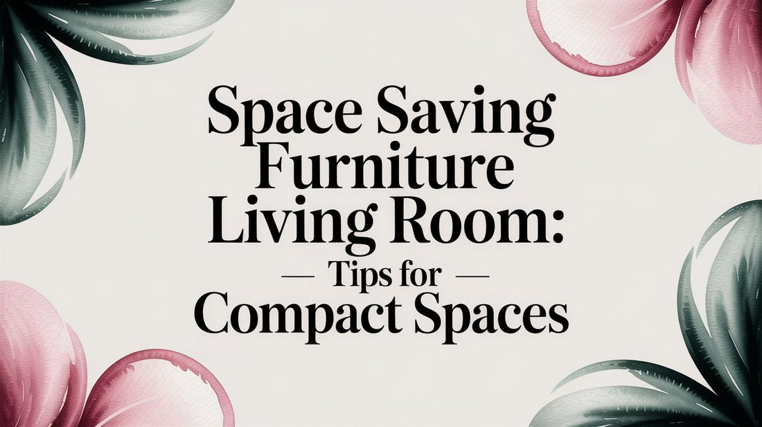 space saving furniture living room: Tips for Compact Spaces