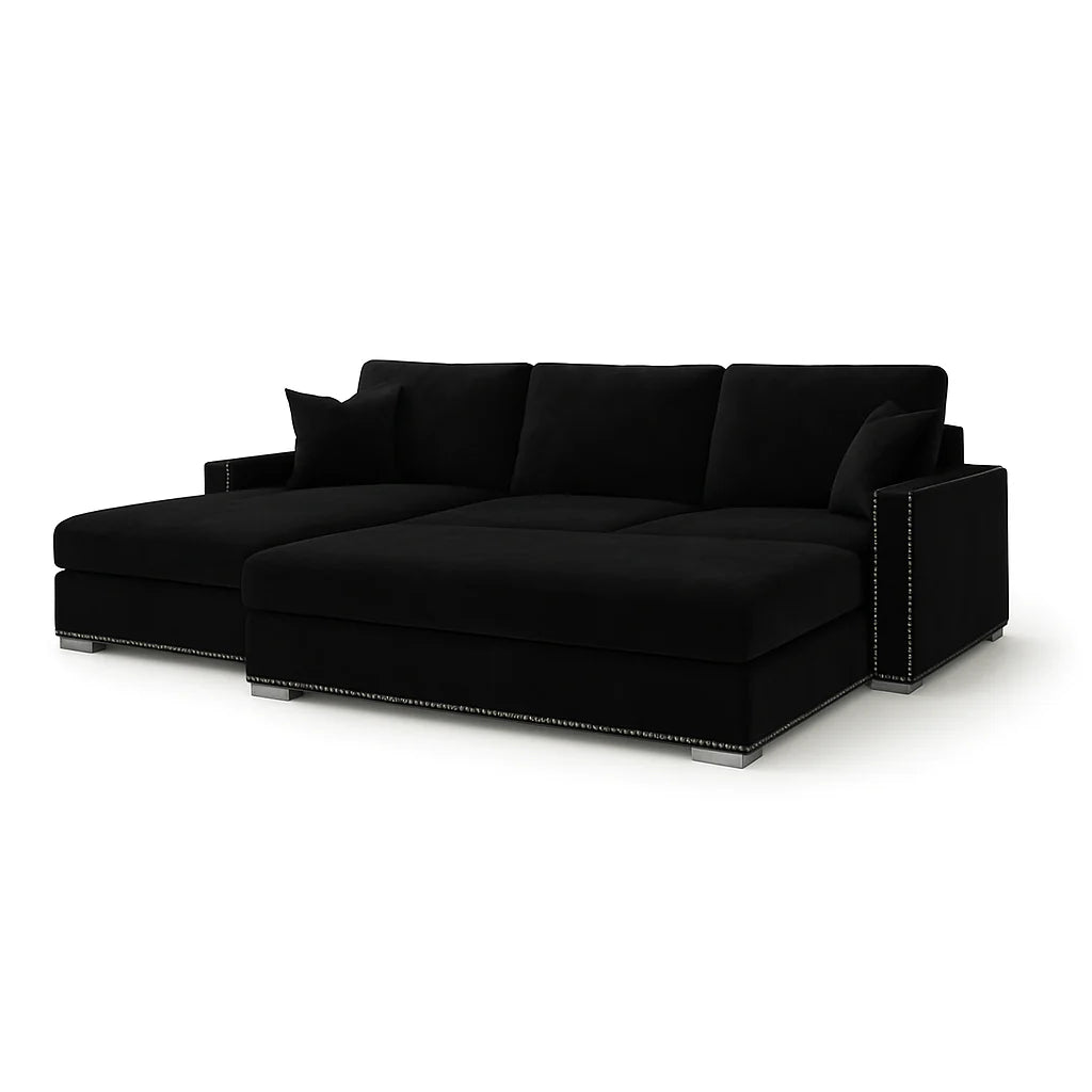 Serena Corner Sofa Bed Bundle